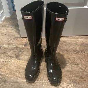 Hunter rain boots